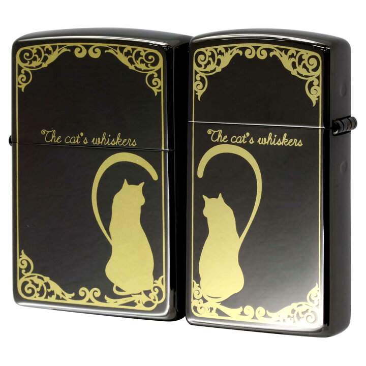 楽天市場】Zippo ジッポー ペア ねこ 猫 ラブ シルエットハート 