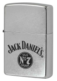Zippo ジッポー 企業柄 Jack Daniel's Logo ジャックダニエルズ ロゴ Z207-104643 zippo ジッポ ライター オプション購入で名入れ可 メール便可