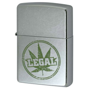 Zippo Wb|[ }t@i Marijuana Leaf Series LEGAL stamp Z207-112478 v[g 蕨 j  IvVwŖ [։