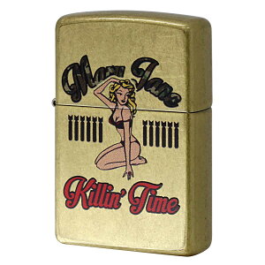 Zippo �W�b�|�[ KILLIN TIME Pin Up Girl �s���i�b�v�K�[�� �Z�N�V�[ Z48267-125628 �v���[���g ���蕨 �j�� ���� �I�v�V�����w���Ŗ������ ���[���։�