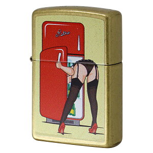 Zippo �W�b�|�[ FRIDGE Pin Up Girl �①�� �s���i�b�v�K�[�� �Z�N�V�[ Z48267-125629 �v���[���g ���蕨 �j�� ���� �I�v�V�����w���Ŗ������ ���[���։�