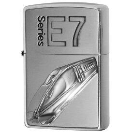 Zippo ジッポー 新幹線 メタル JR 東日本 北陸新幹線 オフィシャルライセンス品 E7 プレゼント 贈り物 男性 かっこいい オプション購入で名入れ可