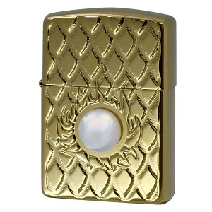 Zippo �W�b�|�[ ARMOR Mother of Pearl �A�[�}�[ 162TC-���� �V�F�� Shell WH Titanium Coating S-WH �v���[���g ���蕨 �j�� ���� ������ �I�v�V�����w���Ŗ������