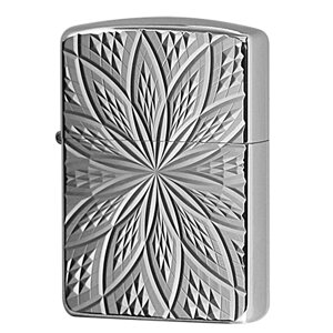 Zippo �W�b�|�[ �A�[�}�[ �_�C�������h�J�b�g �z���C�g�j�b�P�� ���ʉ��H ARMOR Diamond Cut BLOOM2 C �v���[���g ���蕨 �j�� ���� �V���v�� �I�v�V�����w���Ŗ������