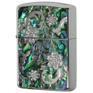 Zippo �W�b�|�[ �A�[�}�[ �V�F�� ���U�C�N�V�F�� ARMOR Mosaic Shell Diano Silver B �v���[���g ���蕨 ���� ���� �I�v�V�����w���Ŗ������