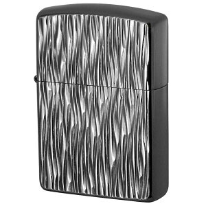 Zippo �W�b�|�[ �A�[�}�[ �q�[�g�w�C�Y �V���o�[ �u���b�N ���ʉ��H ARMOR Heat Haze Silver&Black B SB �v���[���g ���蕨 �j�� ���� �V���v�� �I�v�V�����w���Ŗ������