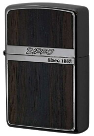 Zippo ジッポー 特殊加工 Wood Series ウッドシリーズ NB-Wood ダーク 黒檀 zippo ジッポ ライター オプション購入で名入れ可 メール便可