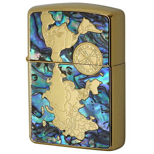 Zippo �W�b�|�[ �V�F�� �L �C�����C �ۛ� ���[���h�}�b�v �⃁�b�L���[���h�}�b�v Shell World Map Gold Plate G �v���[���g ���蕨 �j�� ���� ���� �I�v�V�����w���Ŗ������