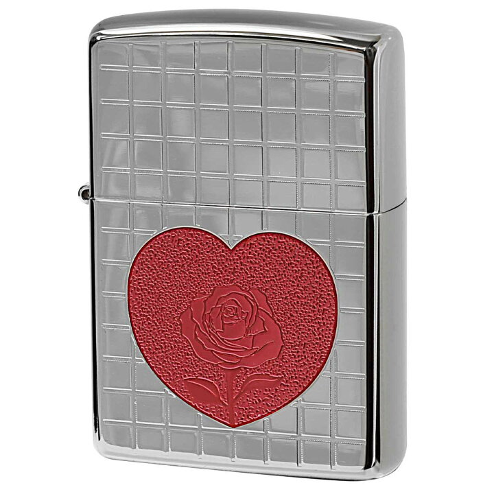 楽天市場】Zippo ジッポー ハート 薔薇 チタニュームコーティング 