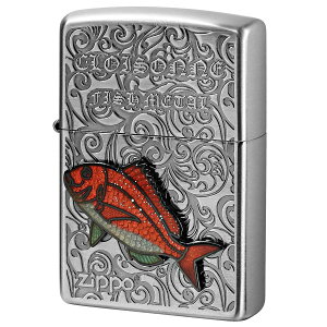Zippo �W�b�|�[ �^�� ���B���e�[�W ���󃁃^�� �C���� Vintage Cloisonne fish metal Salt Water Fish AN-�}�_�C �v���[���g ���蕨 �j�� �ނ� �I�v�V�����w���Ŗ������