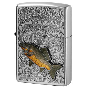 Zippo �W�b�|�[ �� �R�C ���B���e�[�W ���󃁃^�� �W���� Vintage Cloisonne fish metal Fresh Water Fish AN-�R�C �v���[���g ���蕨 �j�� �ނ� �I�v�V�����w���Ŗ������