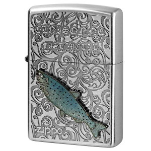 Zippo �W�b�|�[ �R�[�z�[�T�[���� ���B���e�[�W ���󃁃^�� �W���� Vintage Cloisonne fish metal Fresh Water Fish AN-�R�[�z�[�T�[���� �v���[���g ���蕨 �j�� �ނ� �I�v�V�����w���Ŗ������