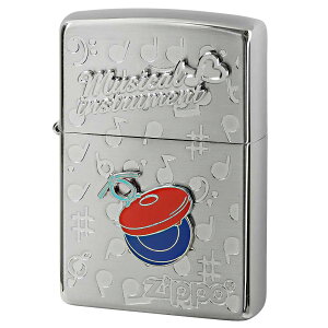 Zippo Wb|[ JX^lbg y ^ Musical instrumet White Nickel SATIN WNS-JX^lbg v[g 蕨 j  킢 IvVwŖ