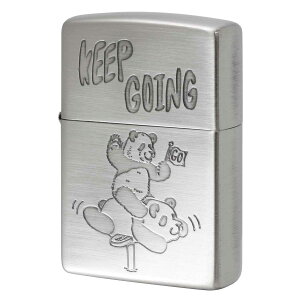 Zippo �W�b�|�[ NAGOMI animal KEEP GOING �p���_ ���b�Z�[�W 202-KEEP �v���[���g ���蕨 �j�� ���� ���킢�� �I�v�V�����w���Ŗ������ ���[���։�