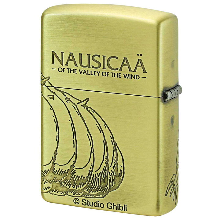 Zippo ジッポー スタジオジブリ 風の谷のナウシカ 赤目王蟲 真鍮 ブラス オフィシャルライセンス品 NZ-31 プレゼント 贈り物 男性 女性 かわいい オプション購入で名入れ可 フラミンゴ 店
