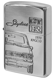 Zippo ジッポー バイク 車 日産 NISSAN スカイライン SKYLINE GT-R KPGC10 zippo ジッポ ライター オプション購入で名入れ可