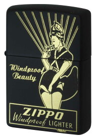 Zippo ジッポー セクシー 特殊加工 Windy WINDPROOF LADY BKM ウインディ ウインドプルーフ レディ BKM-2 zippo ジッポ ライター オプション購入で名入れ可 メール便可