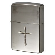 絶版/ヴィンテージ Zippo ジッポー 【中古】 2001年製造Bright Cross ブライトクロス ZBC2-NS