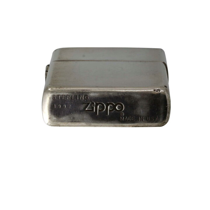 楽天市場】絶版/ヴィンテージ Zippo ジッポー 【中古】 1992年製造純銀 