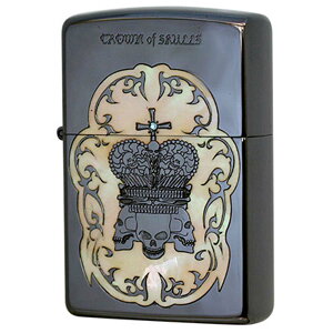 Zippo �W�b�|�[ �X�J�� �h�N�� �[�� �V�F�� �L �C�����C �ۛ� ���� �N���E�� Crown of Skulls COS-C �v���[���g ���蕨 �j�� ���������� �I�v�V�����w���Ŗ������