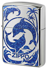 Zippo ジッポー アーマー ARMOR DOLPHIN アーマー ドルフィン B zippo ジッポ ライター オプション購入で名入れ可 メール便可