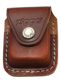 Zippo ジッポー レザーケース クリップ ブラウン LPCB