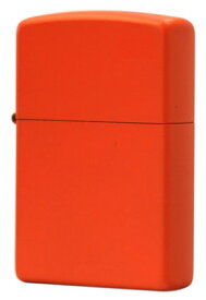 Zippo ジッポー Orange Matte オレンジマット 231 zippo ジッポ ライター オプション購入で名入れ可 メール便可