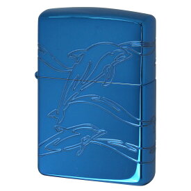 絶版/ヴィンテージ Zippo ジッポー 【中古】 2001年製造ドルフィンストリーム No.1