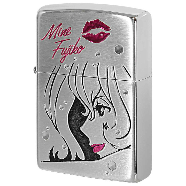 楽天市場 Zippo ジッポー キャラクター ルパン三世 不二子 After Shower Zippo ジッポ ライター オプション購入で名入れ可 フラミンゴ 楽天市場店