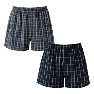 【2枚セット】トランクス メンズ 2枚組 綿100% 前開き 薄手 敏感肌 乾燥肌 綿100%ウエストらくちんトランクス M L LL 3L 大きいサイズ ゆったり 男性 シニア 紳士