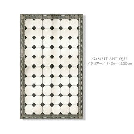 【受注生産予約】Beija Flor ベイジャフロール タイルフローリング Large Room 140x220 GAMBIT ANTIQUE-イタリアーノ-