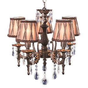 VF[hVfA Shade Chandelier M @0202-li-ob-082-5h-at