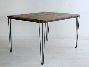 YIWiI[_[Ƌ Rustic 3 Spoked Iron legs Table ACA3{r 0220-dt-RI-108-120