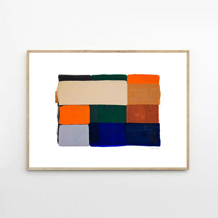 楽天市場 The Poster Club Colour Squares 01 30ｘ40 ザ ポスタークラブ 北欧アートポスター イラスト 海外アート 現代芸術 おしゃれ ルームデコ 送料無料 Os 照明 Lighting Market