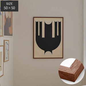 �y�󒍔̔��zTHE POSTER CLUB COLOR WOOD FRAME DARK OAK 50cm×50cm �U�E�|�X�^�[�N���u �I�[�N�t���[�� �_�[�N�I�[�N �k���A�[�g�|�X�^�[ �A�[�g�E�H�[��