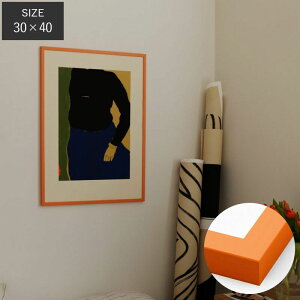 �y�󒍔̔��zTHE POSTER CLUB COLOR WOOD FRAME ORANGE 50cm×50cm �U�E�|�X�^�[�N���u �J���[�E�b�h�t���[�� �I�����W �k���A�[�g�|�X�^�[ �A�[�g�E�H�[��