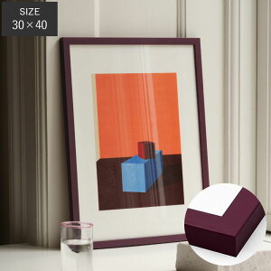 �y�󒍔̔��zTHE POSTER CLUB COLOR WOOD FRAME PLUM 70cm×100cm �U�E�|�X�^�[�N���u �J���[�E�b�h�t���[�� �v���� �k���A�[�g�|�X�^�[ �A�[�g�E�H�[��