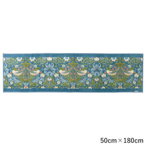 EBAEX D_ William Morris Strawberry Thief CeA}bg O u[O[ 50cm×180cm
