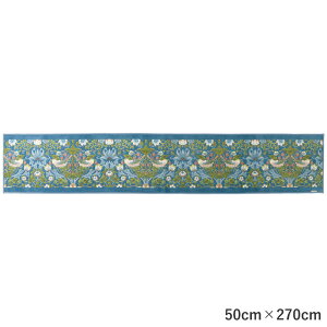 EBAEX D_ William Morris Strawberry Thief CeA}bg O u[O[ 50cm×270cm