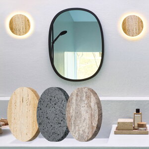 Noir LED-wall light circle �m���[��LED�E�H�[�����C�g �T�[�N�� ���C�g�O���[ �u���b�N �x�[�W��