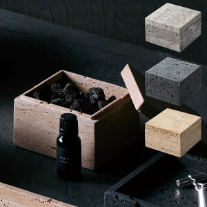 Travertine-box �g���o�[�`���{�b�N�X ���C�g�O���[ �u���b�N �x�[�W��
