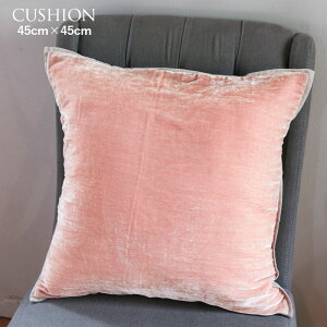 La deco ���E�f�R �N�b�V�����J�o�[ �V���N�x���x�b�g ���o�[�V�u�� 45cmx45cm�@�p�E�_�[�s���N