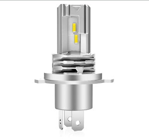 LED wbhCg ou v 1 H4 Hi/Lo DC12V/24Vp nCubhԁEEVԑΉ@TCY ԌΉ 40W 6500K zCg 2500lm oCNp Ԑp ȒPt RpNg݌v 1Nۏ