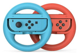 2024新登場 Switch 有機ELモデル Switch対応マリオカート8 デラックス Joy-Conハンドル for Nintendo Switch OLED マリオ　装着簡単 2個セット