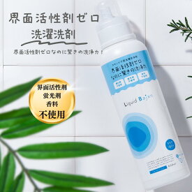 リキッドバジャン 敏感肌 洗濯洗剤 界面活性剤不使用 石けん成分不使用 無香料 液体洗剤 ライトウェーブ 〔やさしい暮らし〕
