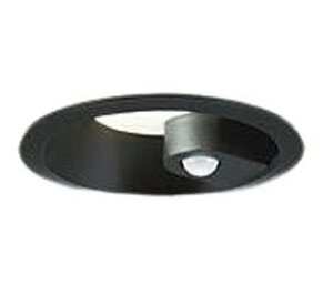DAIKO 人感センサー付ダウンライト DDL-5394YB 黒 電球色 LED 5.2W 埋込穴φ100 高気密SB形 非調光 白熱灯60W相当 屋内外兼用