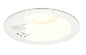 オーデリック ダウンライト OD261742R 人感センサー付 電球色 非調光 高演色LED 埋込穴φ100 高気密SB形