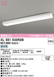 XL551533R2B ODELIC �I�[�f���b�N (OE) �����v�ʍ��� NO442RB 40S/N/34/G13/R90