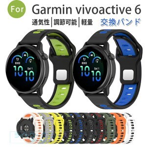 �K�[�~�� Garmin vivoactive 6 �o���h �x���g �����\ �y�� �ʋC�� Garmin vivoactive 6 �����o���h �V���R�� �����X�g���b�v �_�炩 Garmin Active6 �����x���g �r���v�x���g �V�t�g �^�� �X�|�[�c �ւ��o��