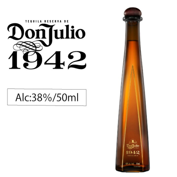 楽天市場】ドンフリオ 1942 ミニ 38度 50ml 正規品 正規 テキーラ 